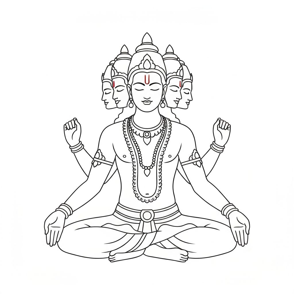Brahma Illustration